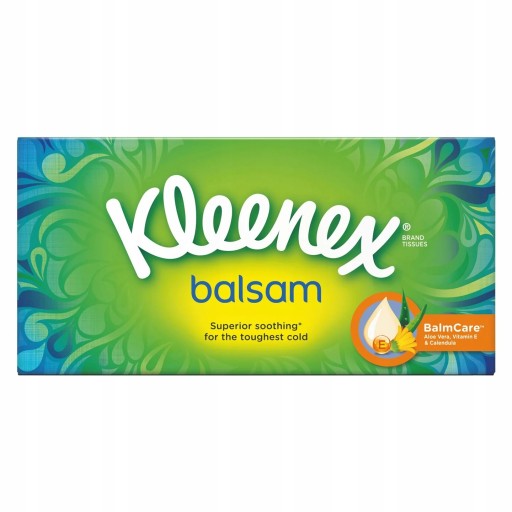 KLEENEX Balzamové vreckovky 2x 64 ks