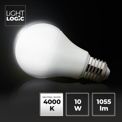 Svetelný zdroj: LED žiarovka A60 9,5=75W E27 bielaNW