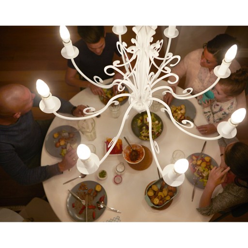 E14 LED CANDLE žiarovka 8W = 60W 806lm 4000K Neutrál LUMILED
