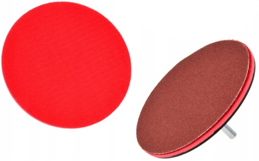 FLEXIBILNÝ DISK PRE BRÚSKY DISK HRUBÝ PAPIER 150mmx10mm VELCRO + ADAPTÉR