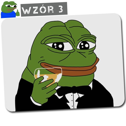 PEPE THE FROG MOUSE PAD SAD FROG MEME