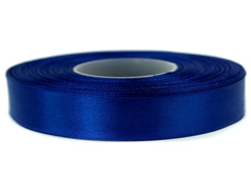 STUHA saténová stuha 12mm 32m NAVY 8112