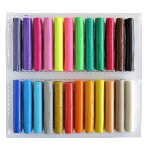 BAMBINO PLASTICINE 24 FAREB zlatá strieborná + zdarma