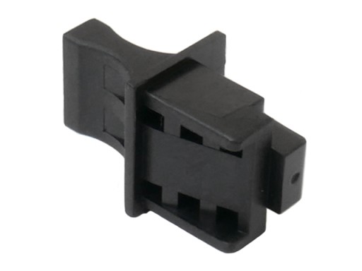 Protiprachový kryt zásuvky RJ45/8P8C, čierny, 10 ks