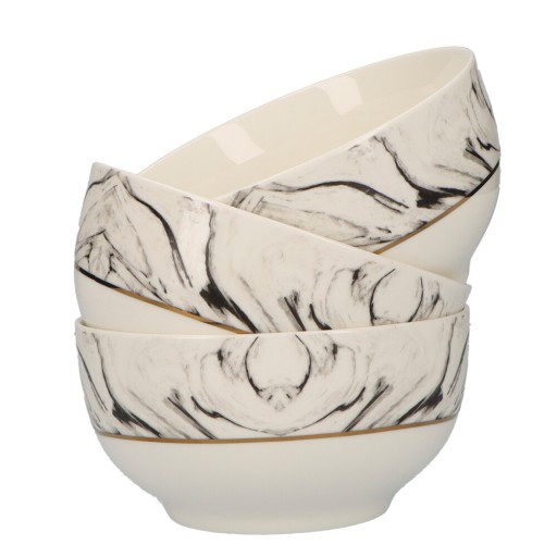 Keramická miska 500 ml mramor 13 cm ASC20825