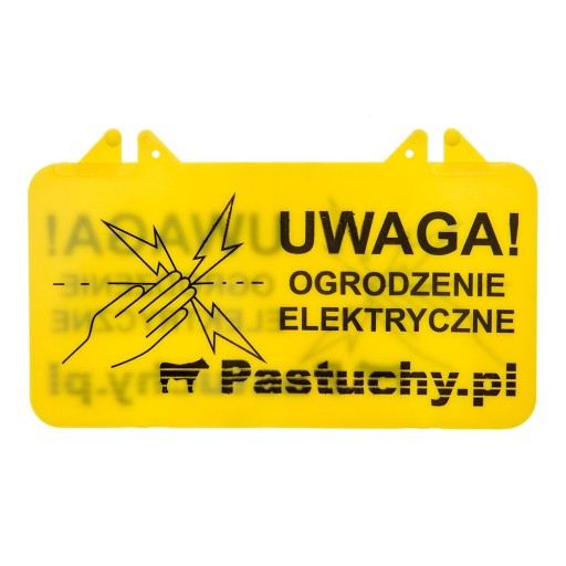 Značka POZOR Elektrický plot