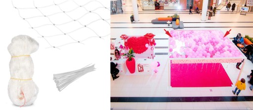 DEKORATÍVNA SIEŤ PIDER WEB HALLOWEENSKÉ OZDOBY BALÓNKY VANEC PIDER BAT