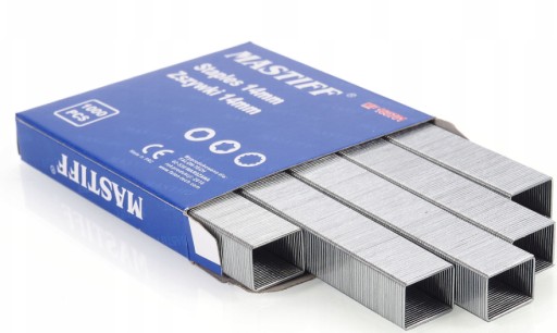 5x ZOŠÍVAČKA SADA 14 mm ZOŠÍVAČKY DO ZOŠÍVAČKY TAKERA 1000 ks J/53