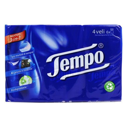 Tempo vreckovky 7322540332704 4 vrstv. 9 ks.