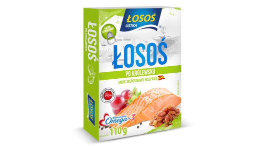 Losos kráľovský 110g losos Ustka