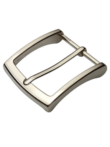 Spona na opasok nohavíc 4 cm 40 mm strieborná