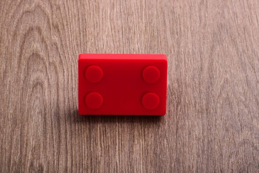 Gombík na detský nábytok GUMA RED BRICK GTV