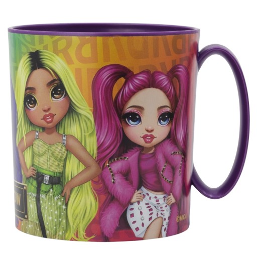 Hrnček do mikrovlnky RAINBOW HIGH s uškom 350 ml