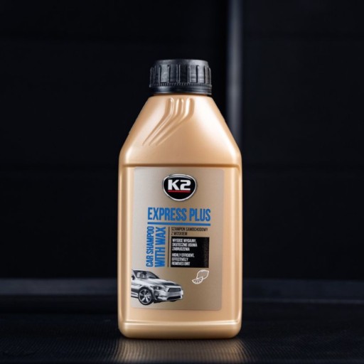 K2 EXPRESS PLUS Autošampón s voskom 0,5L