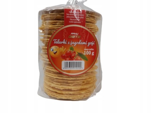 Diétne plátky s kustovnicou goji zmestia 100 g