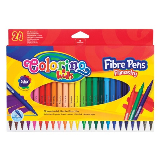 COLORINO fixy na fixky 24 farieb