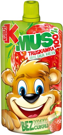 Kubuś pena 100% jahoda/jablko/banán/mrkva 100g
