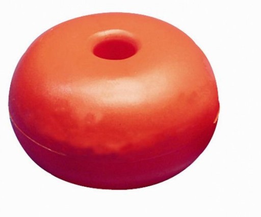 PLÁVAK PVC 75 MM ORANŽ