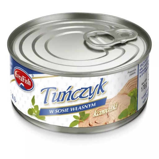TUNIAKA v konzerve KÚSKY VO VLASTNEJ OMÁČKE 170g