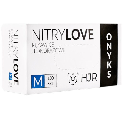 Rukavice HJR NITRILOVÉ Rukavice BLACK Onyx BLACK M