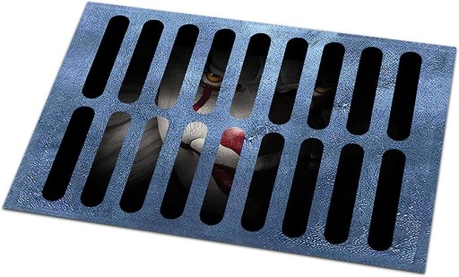 KOBEREC KOBEREC EFEKT 3D VZOR HORROR CLOWN IT 40x60 KLOWN TO PENNYWISE