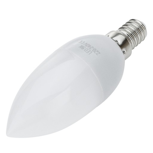 E14 8W 4000K LED žiarovka na sviečku