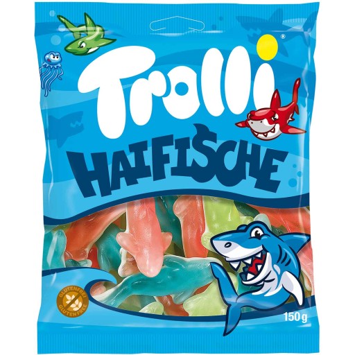 Trolli Haifische ovocné marshmallows žraloky 150g