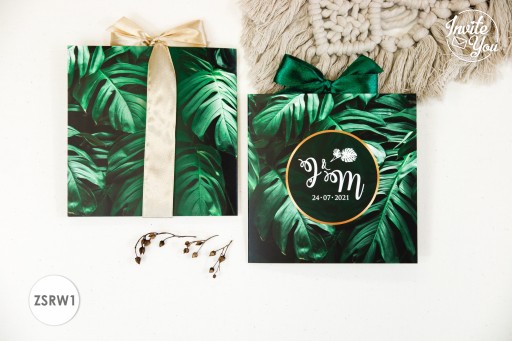 Svadobné oznámenia na svadbu monstera wedding ZSRW 1