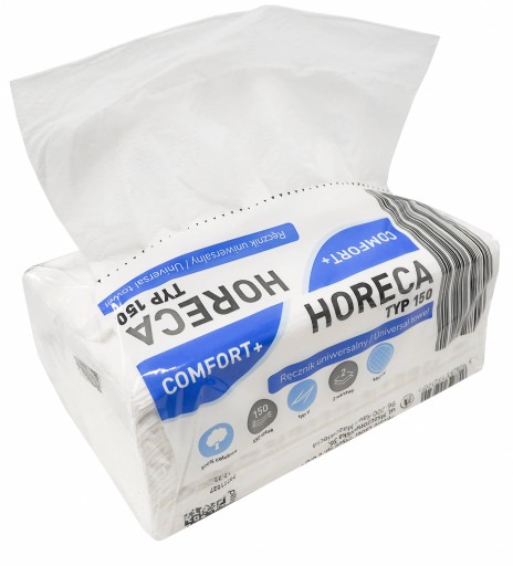 Horeca Comfort+ ZZ papierová utierka Celulóza