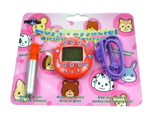 TAMAGOTCHI, INTERAKTÍVNE ZVIERATKO, GUĽOVÝ BOD, VODÍTKO