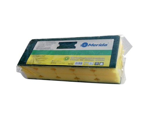 Merida SRH006 Profesionálna drôtenka na všeobecné použitie, žltá pena, vlákno
