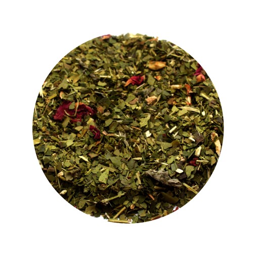 Yerba Mate Zelená FLOR DE LIMONERO malina 50 g