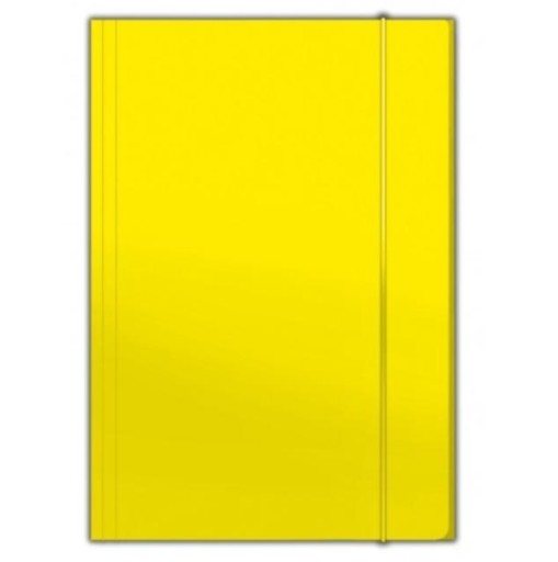 A4 Plus TOP zakladač s gumičkou, žltý Penmate