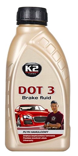 0,5L K2 BRZDOVÁ KVAPALINA DOT3 P1I76