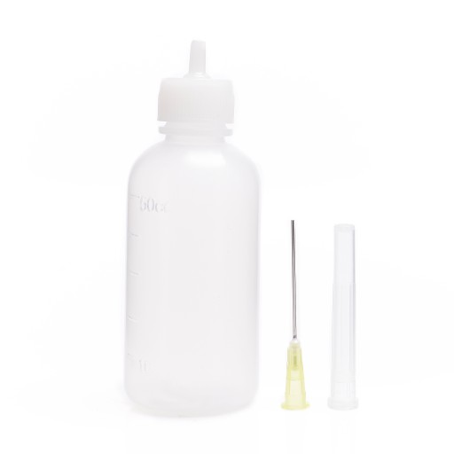 FĽAŠA S DÁVKOVAČOM 60ML NA IPA FLUX S IHLOU
