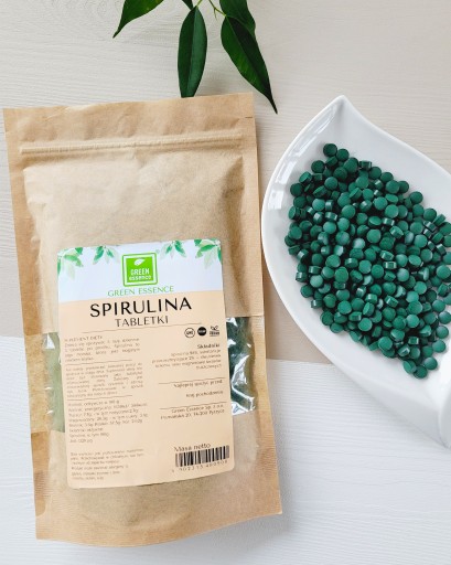 Spirulina 250 mg tablety 1000 tabliet prírodná morská riasa Vege