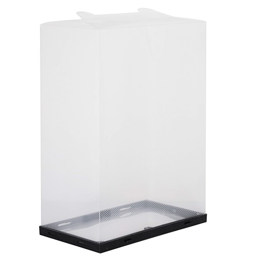 BOX ORGANIZÁTOR NÁDAJOV NA OBUV S KLAPOU NA ŠATNÍK 34x23x13,5 cm