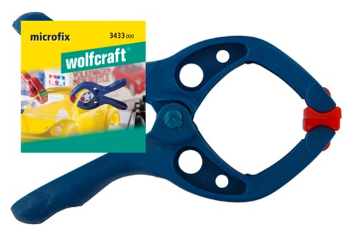 Wolfcraft Pružinová svorka - microfix 30 mm