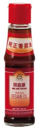 Sezamový olej z pražených semienok 150ml Oh Aik Guan