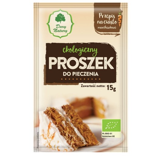 DARY NATURY EKOLOGICKÝ PRÁŠOK DO PEČIVA 15g