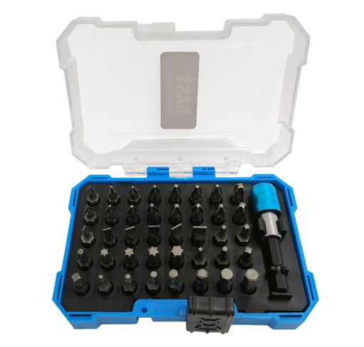 TORX SÚPRAVA HROTOV PRE SKRUTKOVAČ + RÚČKA 41 ks.
