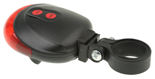 ZADNÁ BICYKLOVÁ LAMPA ČERVENÉ LASEROVÉ LINIE