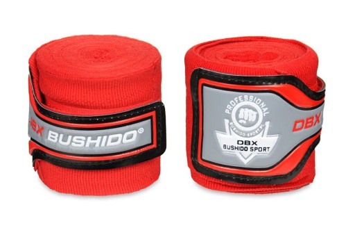 ELASTICKÉ BOXERSKÉ BANDÁŽE, 4M ČERVENÉ OBALY
