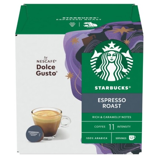 Kapsule pre Dolce Gusto Starbucks Espresso 12 ks