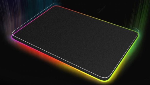 RGB LED herná podložka pod myš