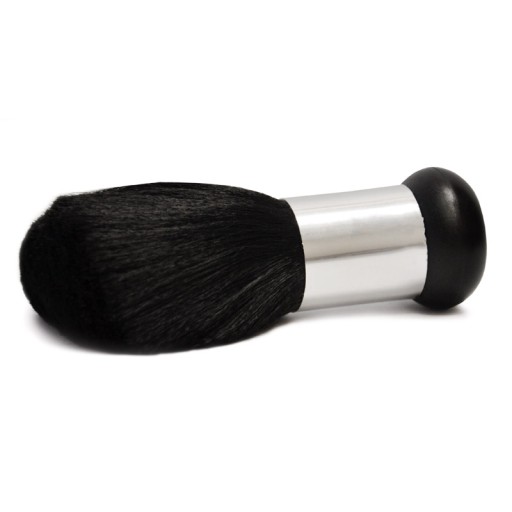 Čierny holičský krk Holičská kefa Metla DELICATE SOFT NICE