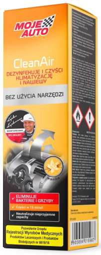 Moje Auto Clean Air granátové jablko - 150ml VANILKA
