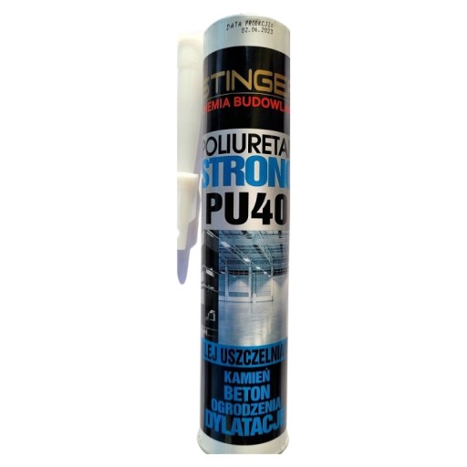 Polyuretánové lepidlo PU40 STINGER | ŠEDÁ | 300 ml