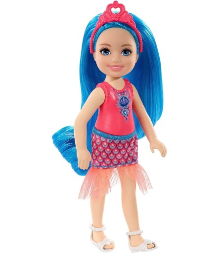 BARBIE CHELSEA DREAMTOPIA BÁBIKA MORSKEJ VÍLY 15 CM