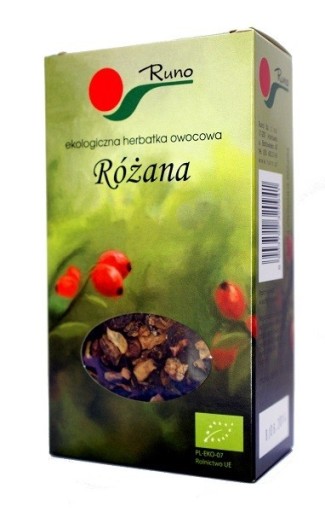 Bio Ružový čaj do 100g, RUNO eko certifikát